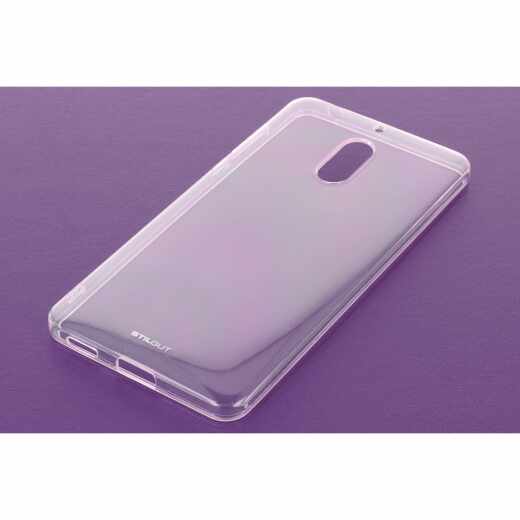 StilGut TPU Case f&uuml;r Nokia 6 Backcover Schutzh&uuml;lle Handyh&uuml;lle  transparent