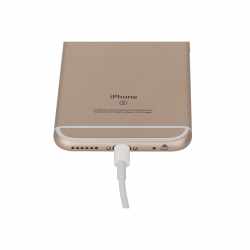 Apple Lightning auf USB Kabel 1 m Daten- und Ladekabel f&uuml;r iPhone iPad iPod wei&szlig;