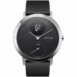 Withings Active Steel HR 40 Hybrid Smartwatch Fitnessuhr...
