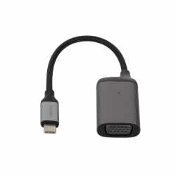 Networx USB-C Hub to USB-C/VGA  Adapter Verteiler spacegrey
