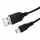 Networx Mikro USB Kabel USB auf Micro USB 1 Meter  schwarz/ 8 St&uuml;ck im Paket