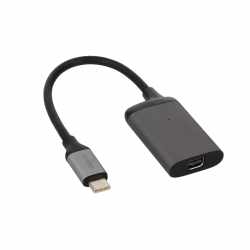 Networx USB-C Hub to USB-C/Mini Displayport Adapter Verteiler spacegrey