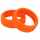 Sphero Zubeh&ouml;r f&uuml;r Ollie Reifen Nubby Tires Gel&auml;ndereifen orange