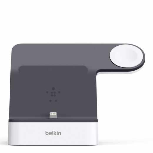 Belkin PowerHouse Chargestation Ladestation Apple Watch und iPhone wei&szlig; - gut