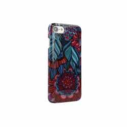 Networx Jungle Case Apple iPhone 7 Blume Schutzh&uuml;lle Handy Cover Backcover rot