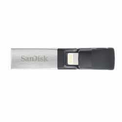 SanDisk iXpand FlashDrive 128GB Apple USB 3,0 Speicherstick Festplatte schwarz