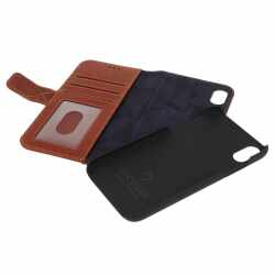 Decoded Detachable Wallet Apple iPhoneXR Schutzh&uuml;lle Handyh&uuml;lle Brieftasche braun - neu