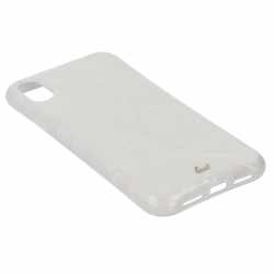LAUT Arctic Pearl M Apple iPhone XR Schutzh&uuml;lle Case Backcover Perlenoptik wei&szlig;