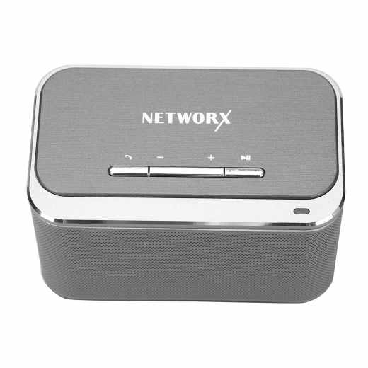 Networx Bluetooth Mini Speaker Lautsprecher Musikbox spacegrau