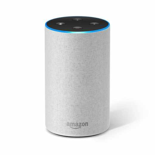 Amazon Echo 2 Generation intelligenter Lautsprecher mit Alexa sandstein - neu