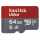 SanDisk Ultra 64GB microSDXCTM UHS-I car Speicherkarte Adapter rot grau