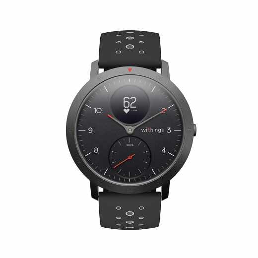 Withings Steel HR Sport Multi-Sport Hybrid Smartwatch GPS schwarz - wie neu