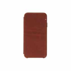 Decoded Schutzh&uuml;lle passend f&uuml;r iPhone Xs Max Slim Wallet Leder Handyh&uuml;lle braun