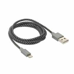 Networx Fancy 2.0 Lightningkabel USB-Kabel iPhone iPad mit Lightning wei&szlig; schwarz