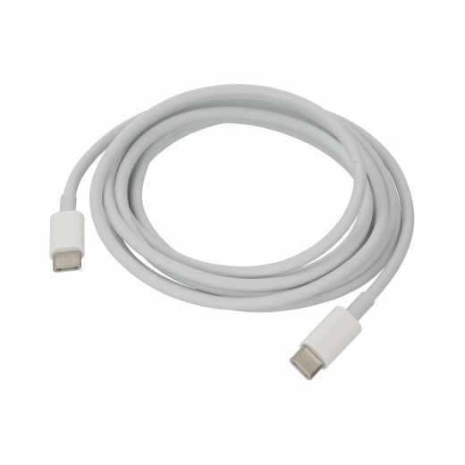 Apple Ladekabel 2m USB-C Stecker USB Typ C Handy Ladekabel wei&szlig; - wie neu
