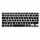 Networx Keyboard Cover Schutzfolie MacBook Keyboard angenehme Haptik schwarz - wie neu