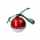 Networx TUNE LED Bluetooth Christmas Weihnachtskugel Weihnachtsmelodie rot - wie neu