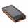 Xtorm Basalt solar charger 3000mAh 2x USB Powerbank Sunpower Solar Ladeger&auml;t schwarz orange - neu
