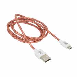 Xtorm Textiles Micro-USB Kabel Ladekabel Datenkabel rot - neu