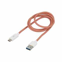 Xtorm Textiles USB-C Kabel 1m Ladekabel Datenkabel Smartphone rot