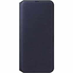 Samsung EF-WA505PBE Flip Walltet Cover A505F Galaxy A50 (2019) Schwarz Case