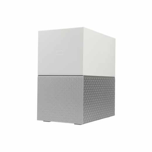 WD My Cloud Home Duo 8TB externe Festplatte NAS WLAN USB 3.0 wei&szlig;/silber- wie neu