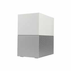 WD My Cloud Home Duo 8TB externe Festplatte NAS WLAN USB 3.0 wei&szlig;/silber- wie neu