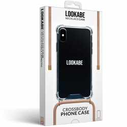 LOOKABE Necklace Case Handykette Apple iPhone XS Max Cover Schutz nude