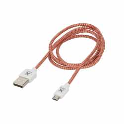 Xtorm Textiles Micro-USB Kabel Ladekabel Datenkabel rot - sehr gut