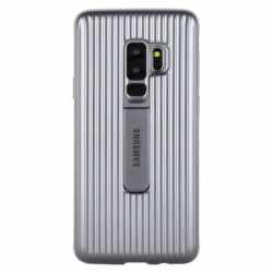 Samsung Protective Standing Cover f&uuml;r Galaxy S9+ Schutzh&uuml;lle silber