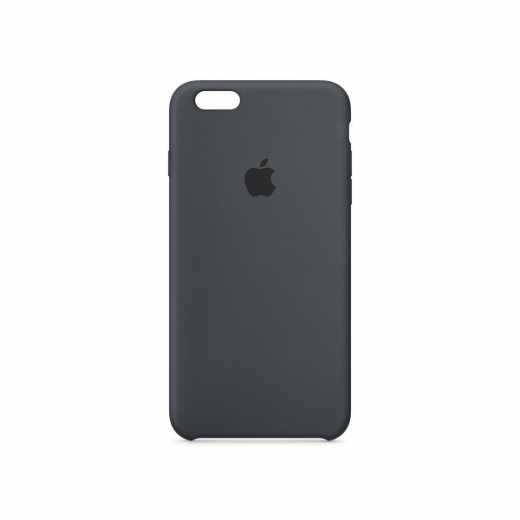 Apple iPhone 6/6s Plus Silikon Case Schutzh&uuml;lle anthrazit - sehr gut