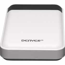 Denver Powerbank PBA12000 mit 2 USB-Anschl&uuml;ssen Ladeger&auml;t Akku wei&szlig; - sehr gut