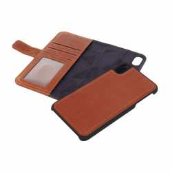 Decoded Detachable Wallet f&uuml;r iPhone XS Max Schutzh&uuml;lle Handy Cover braun - sehr gut