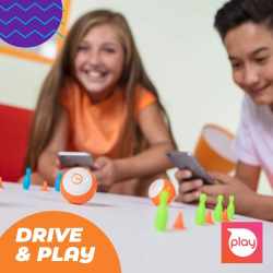 Sphero Mini Roboter Drive Gaming Ball App-f&auml;higer Roboter-Ball Spielzeug rosa- wie neu