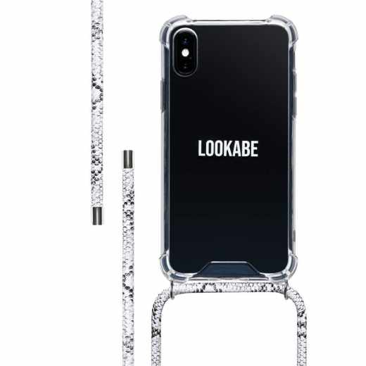 LOOKABE Necklace Case Tasche f&uuml;r iPhone XSMax Handykette mit Handyh&uuml;lle snake
