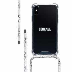 LOOKABE Necklace Case Tasche f&uuml;r iPhone XS/X Handykette mit Handyh&uuml;lle snake