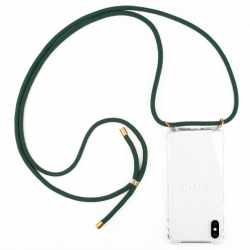 LOOKABE Necklace Case Tasche f&uuml;r iPhone 8/7 Handykette mit Handyh&uuml;lle gr&uuml;n