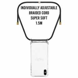 LOOKABE Necklace Case Tasche f&uuml;r iPhone XS Max Handykette mit Handyh&uuml;lle schwarz - neu