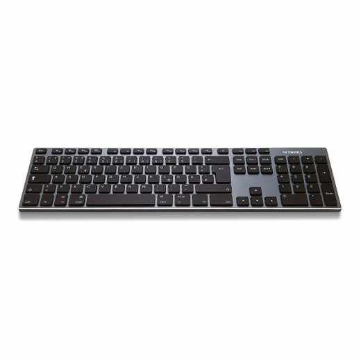 Networx Premium Multi Device Keyboard Tastatur mit Ziffernblock QWERTZ - wie neu