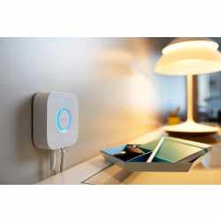 Philips Hue Bridge Steuerelement Smart Home Lichtsteuerung wei&szlig; - sehr gut