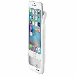 Apple iPhone 6/6s Batterie-Schutz-H&uuml;lle Smart Battery Case Tasche wei&szlig; - sehr gut