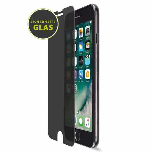 Artwizz PrivacyDisplay Schutzglas f&uuml;r iPhone 6/6s/7 Antisplitter Schutz - neu