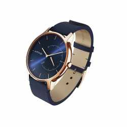 Withings Move Timeless Chic Activity Tracking Watch Fitnessuhr blau rosegold - wie neu