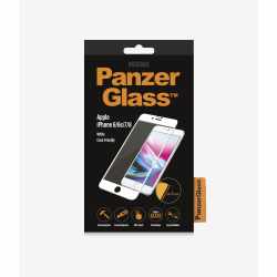 PanzerGlass Schutzglas Displayschutz f&uuml;r iPhone 6/6S/7/8 wei&szlig; - neu