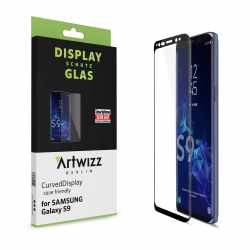 Artwizz CurvedDisplay Schutzglas Samsung Galaxy S9 Displayschutz klar