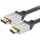 Networx Cabel HDMI to HDMI Datenkabel 1m 4K grau - sehr gut