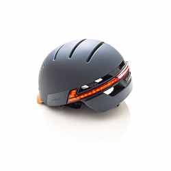 Livall BH51M + BR80 Helm Fahrradhelm 55-61cm LED Beleuchtung graphit - sehr gut