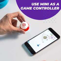 Sphero Mini Roboter Drive Gaming Ball App-f&auml;higer Ball Spielzeug rosa- sehr gut