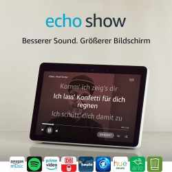 Amazon Echo Show 2.Generation Premiumlautsprecher 10-Zoll-HD-Display wei&szlig; - wie neu