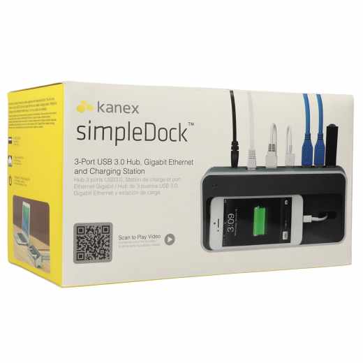 Kanex Simple Dock Dockingstation USB 3.0 Ladeger&auml;t Smartphones silber - gut